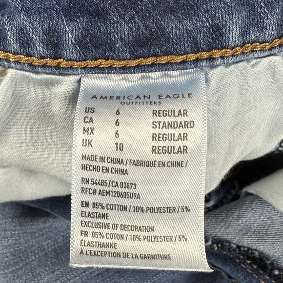 American Eagle Outfitters super high rise jeggings Size 6 - Picture 3 of 13